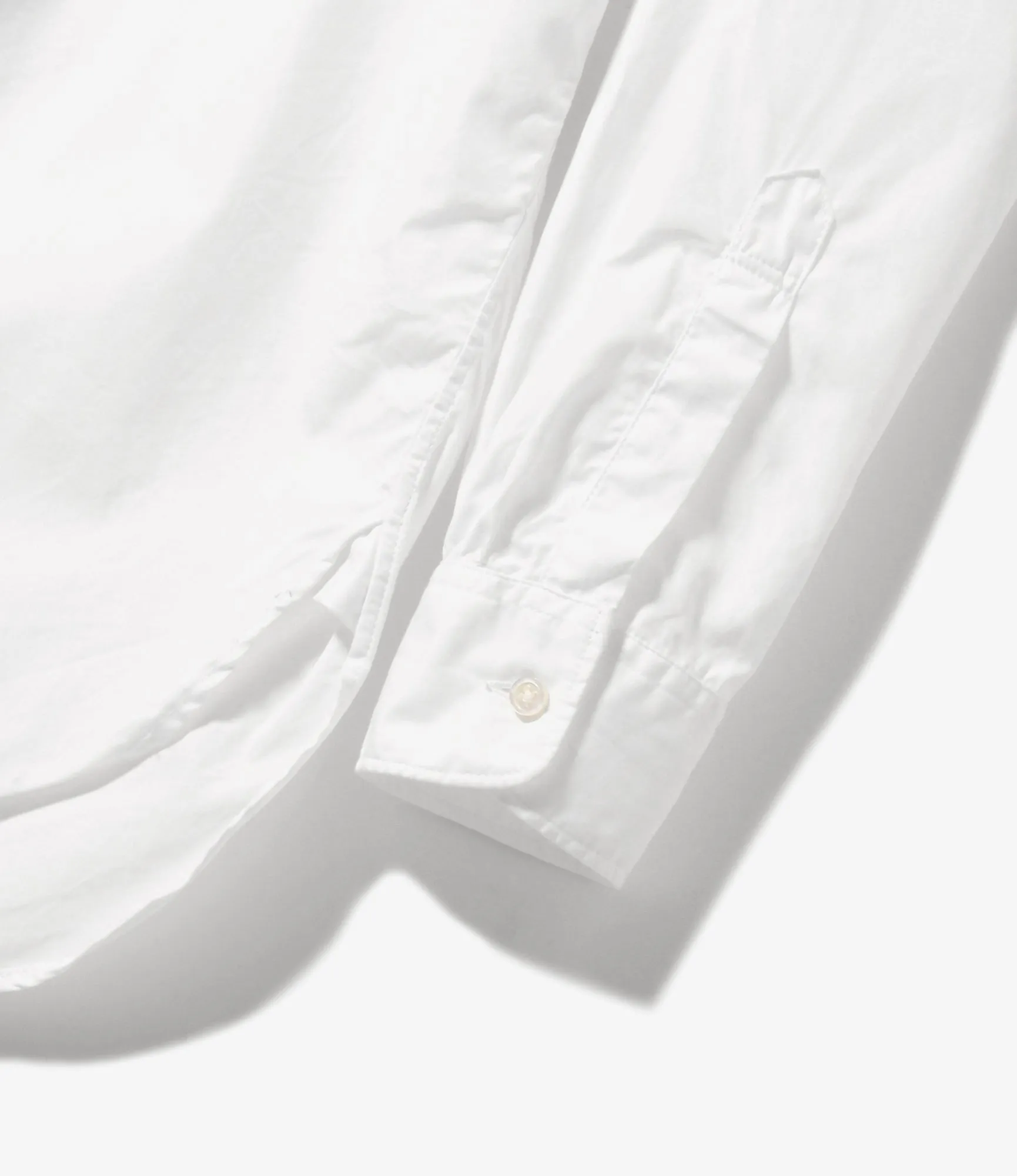 NoSideSeam All Day Flex 19th Century Button Down Shirt ?C?White Broadcloth