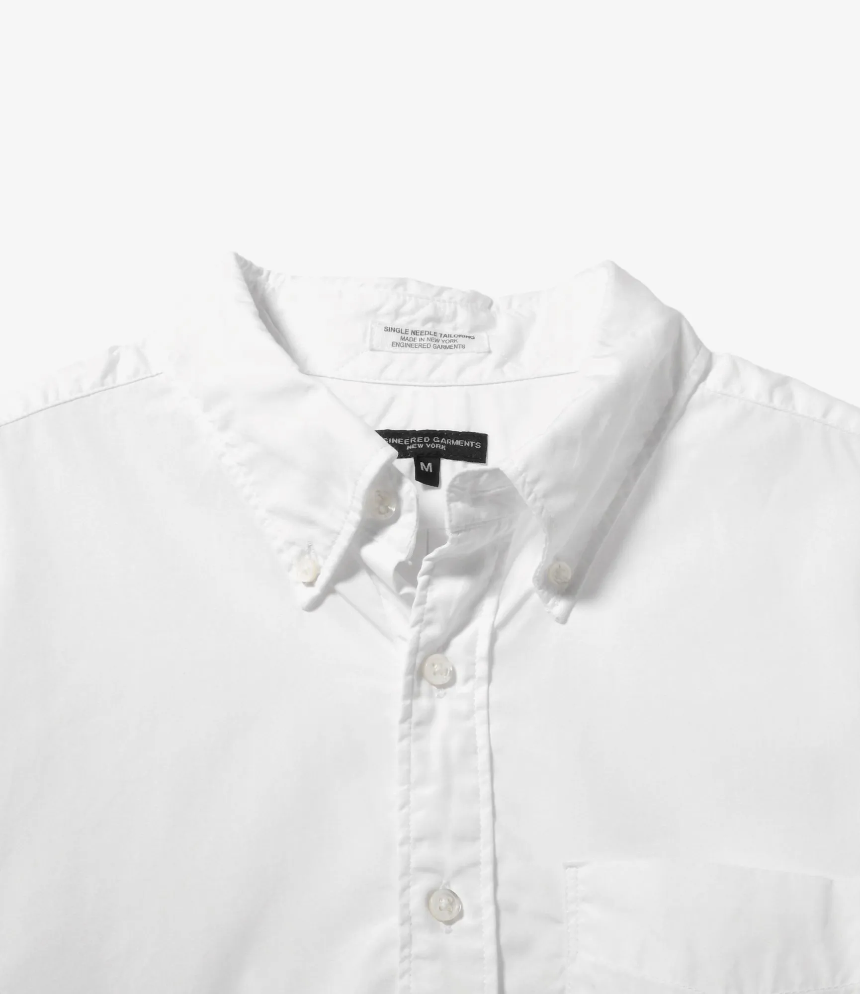 Hiking durability Quick Fit Performance 19th Century Button Down Shirt ?C?White Broadcloth