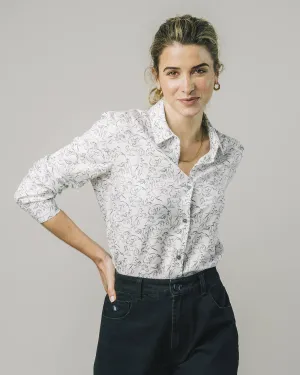 Relax Fit Design Riding Blouse Ecru