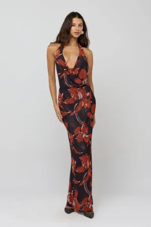 Casual Comfort Wear Fiona Dress in Coeur