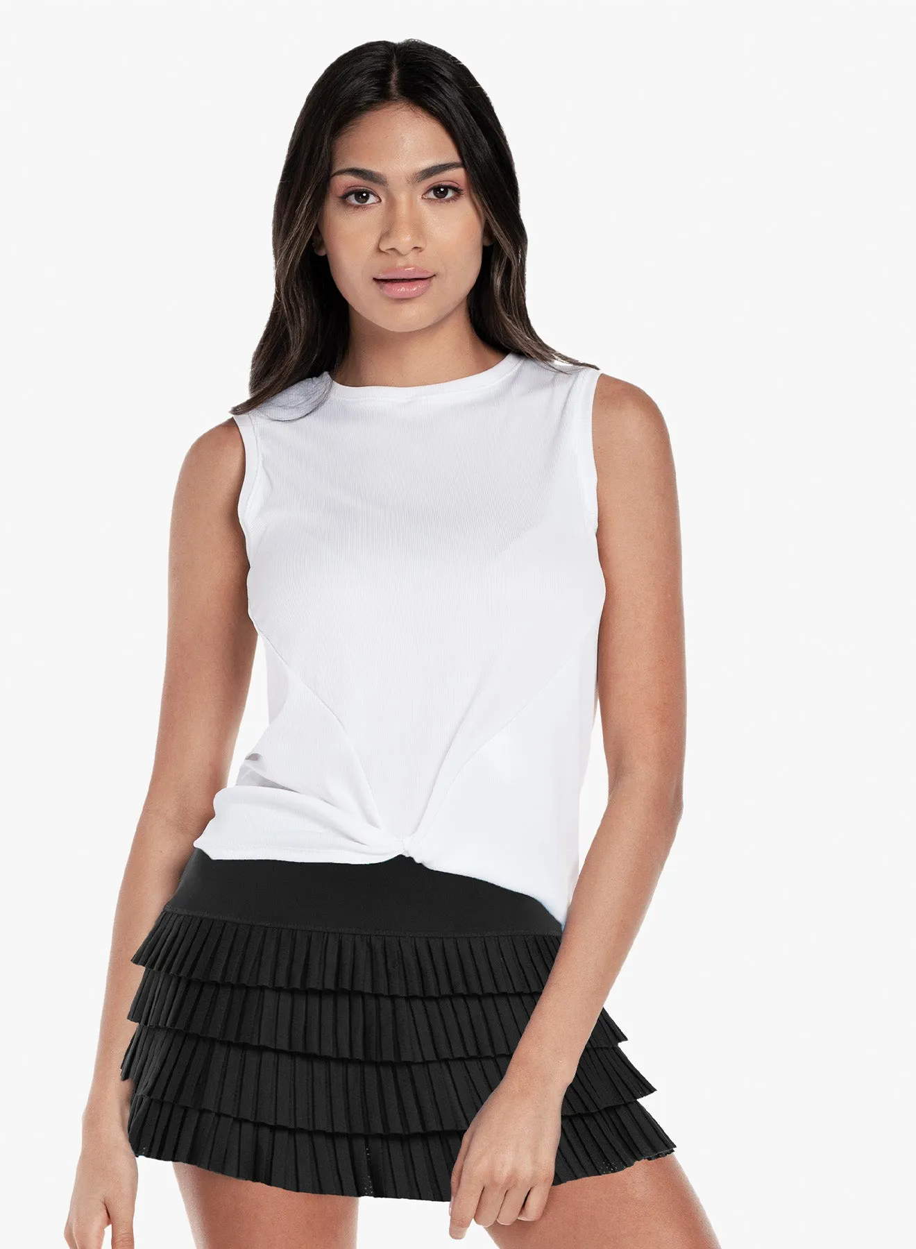 Perfect Fit Wear Trendy Wearable Twist Front Tank