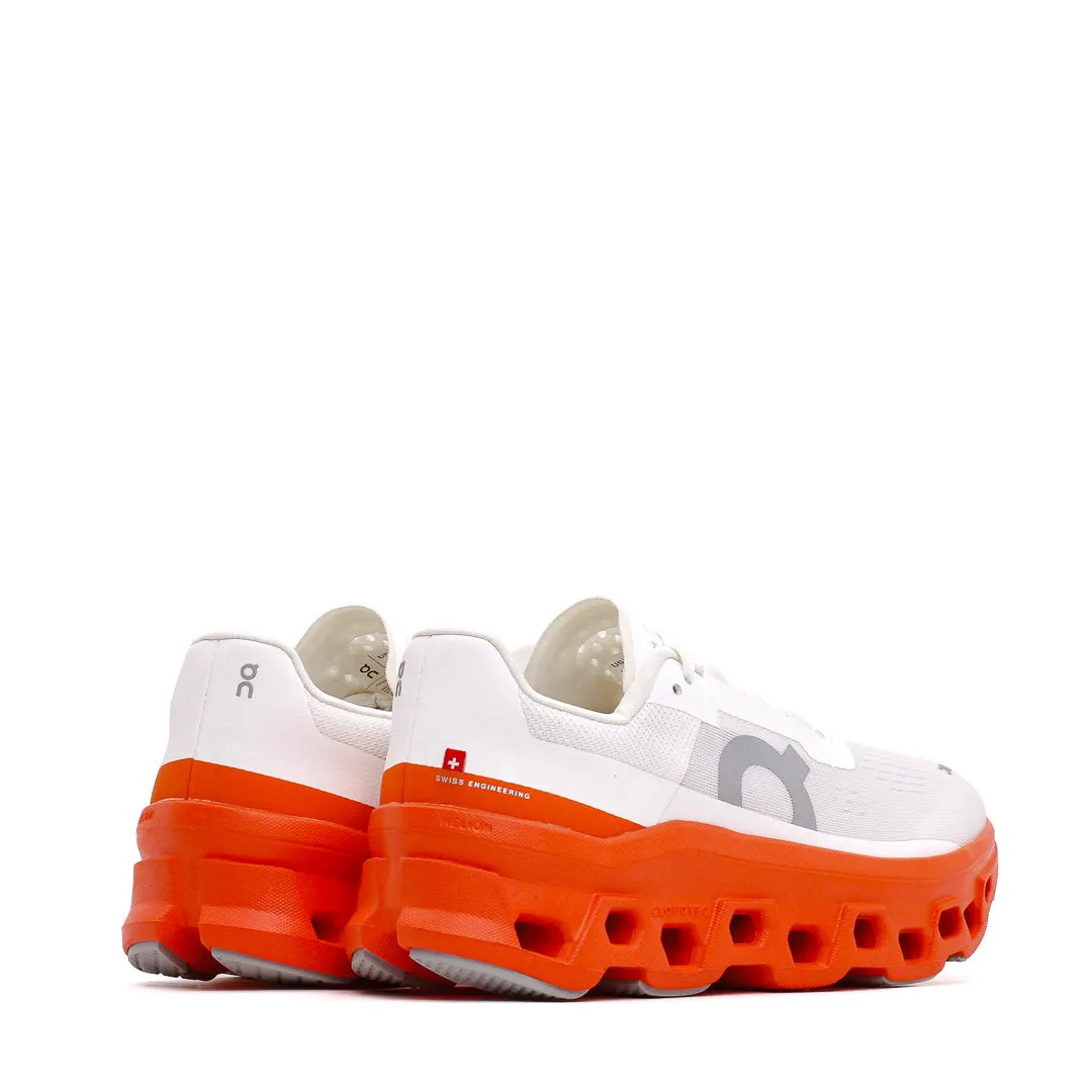 ON Women Cloudmonster White Flame 61.97724 trainers' selection grooved - sole shoes