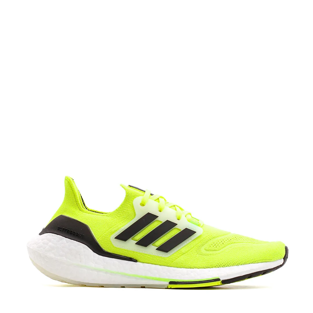 Adidas Running Men Ultraboost 22 Yellow GX6639 high - end shoes running with a flexible outsole