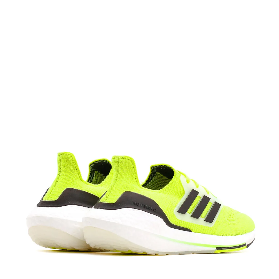 Adidas Running Men Ultraboost 22 Yellow GX6639 Slim - fit Hyper Elastic Tech