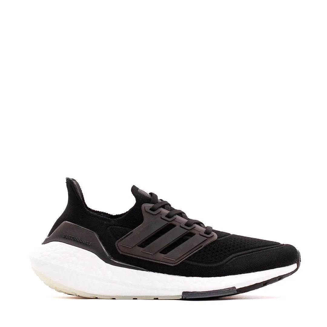Durable Stitching Adidas Running Women Ultraboost 21 Black White FY0402