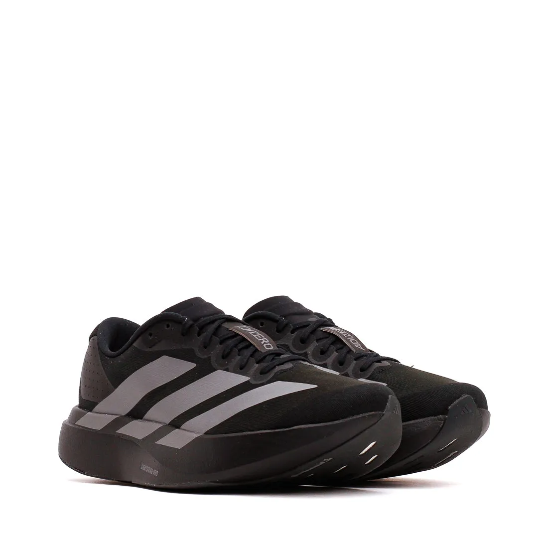 Adidas Women Adizero Evo SL Black Iron Metallic JP7147 running in a half - marathon shoes motivation