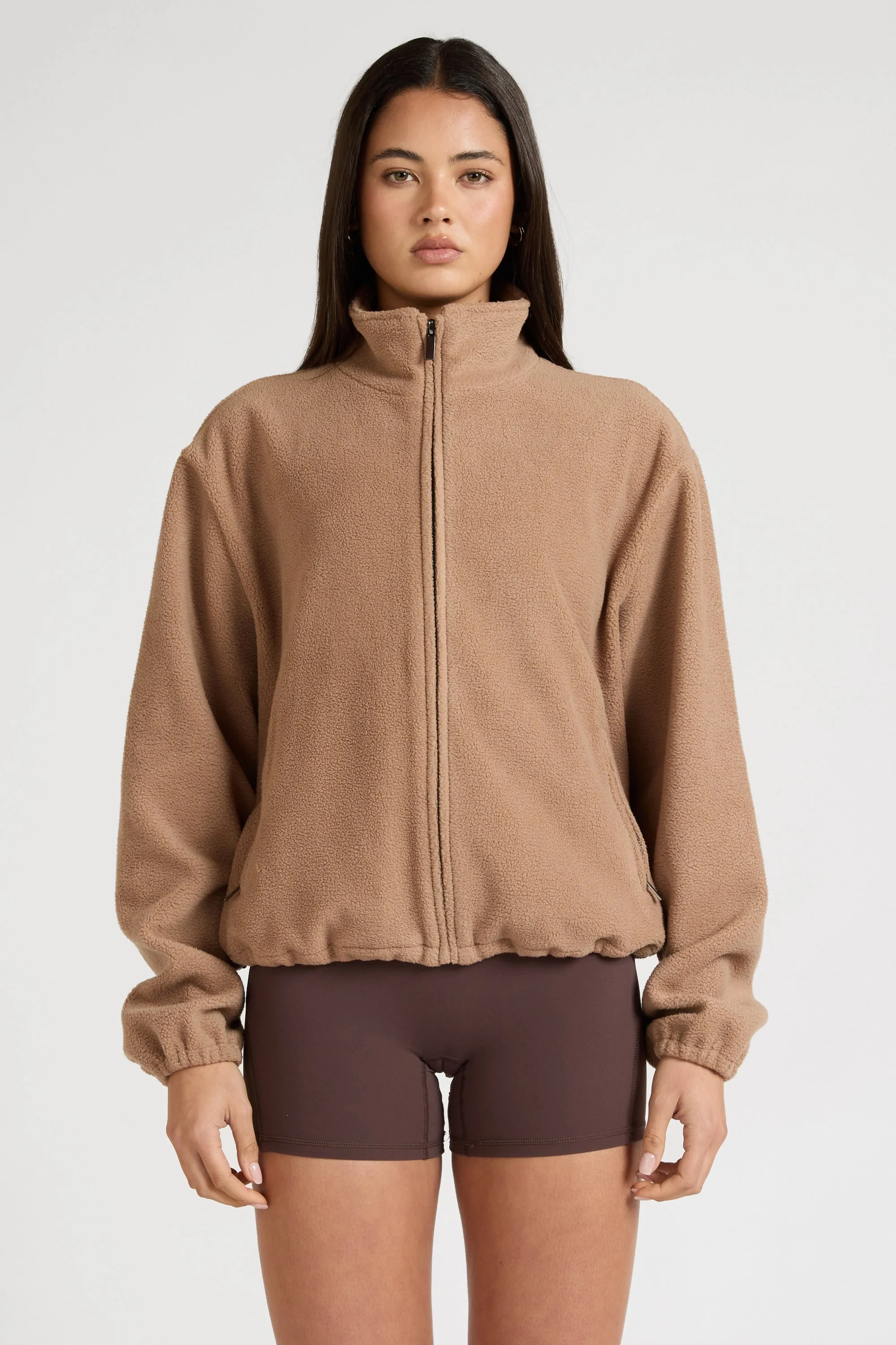 Soft Fleece Zip Jacket Snag Free Zipper Technology Hypoallergenic Padding