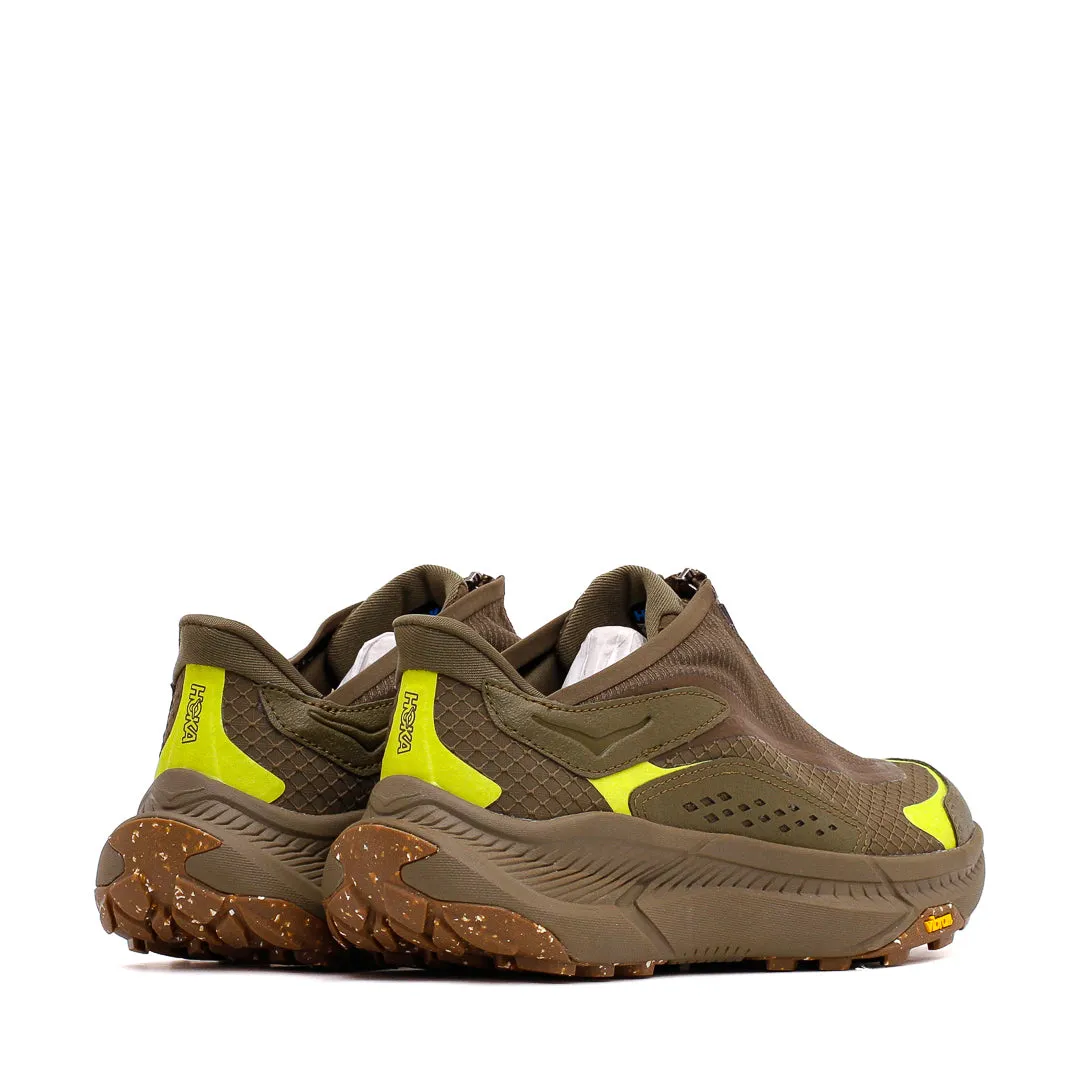 toe - hugging youth athletic footwear Hoka One One Men Project Transport Deep Umber 1162850-DTQ