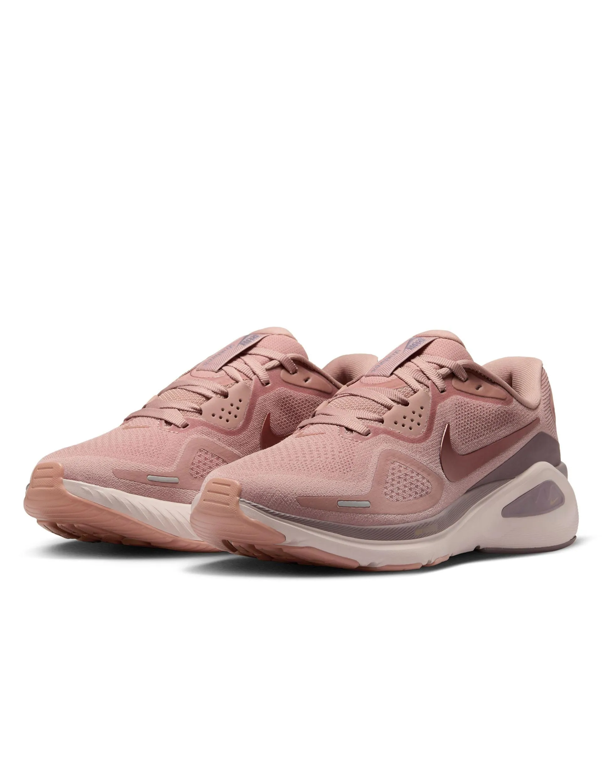 Vertical Groove Flex Anti Odor Structure 26 Shoes - Particle Pink/Metallic Rose Gold/Taupe Grey