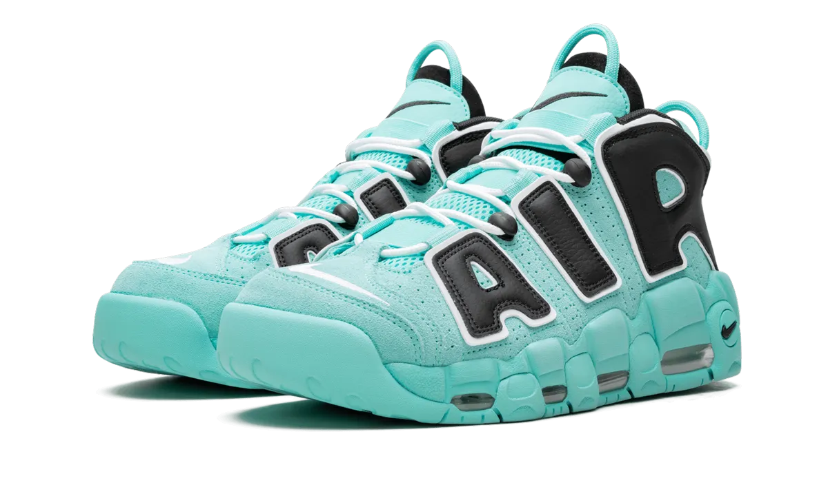 Air More Uptempo 96 QS "Light Aqua" reflective - design shoes Anti Friction