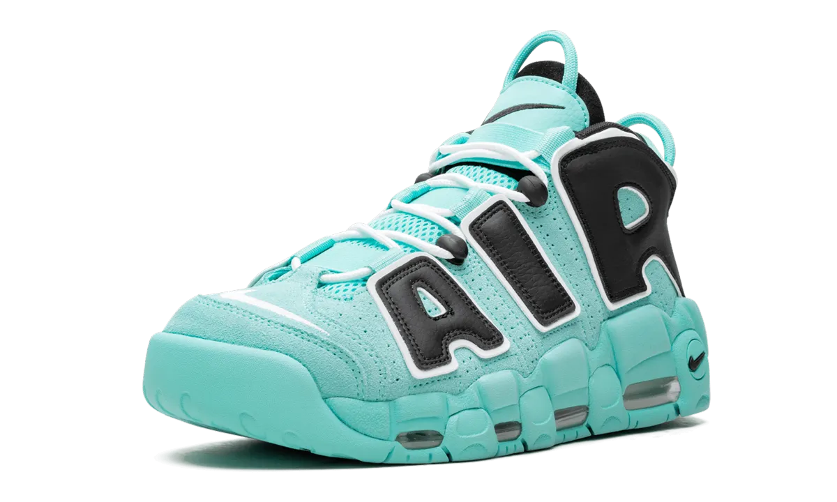 recreation Kevlar Reinforced Threading Air More Uptempo 96 QS "Light Aqua"