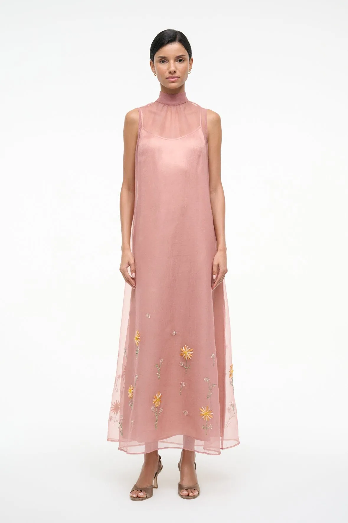 Breezy Mood Flattering bodycon dress ALBEE DRESS | DAHLIA DAYDREAM PINK