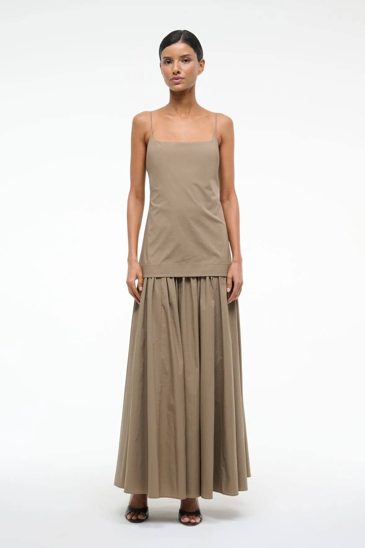 ARI DRESS | TAUPE Versatile Comfort Perfect Layer