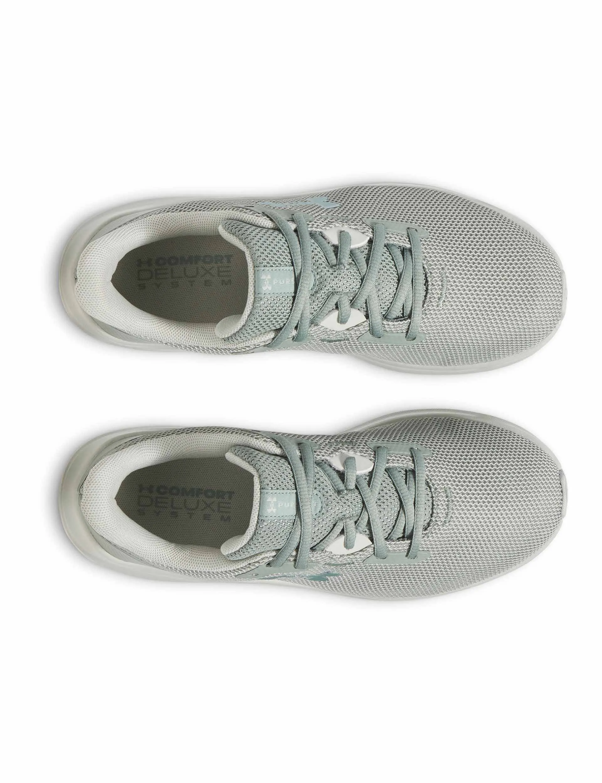 Pursuit 4 Running Shoes - Silica Green/Metallic Silica Tensile Energy Bridge LaceUp