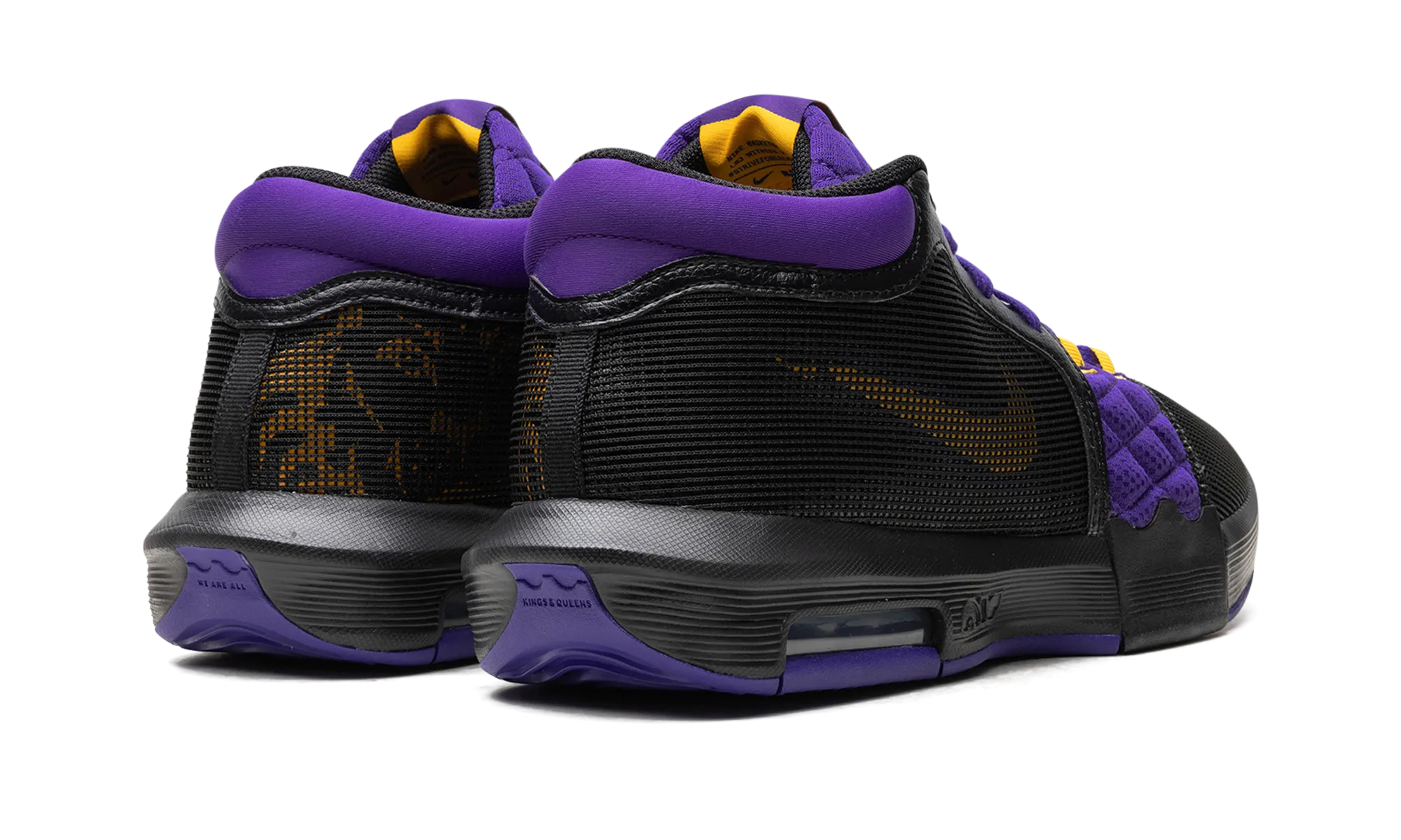 Orthotic Friendly Insole Aerodynamic Toe Shape LeBron Witness 8 "Lakers"