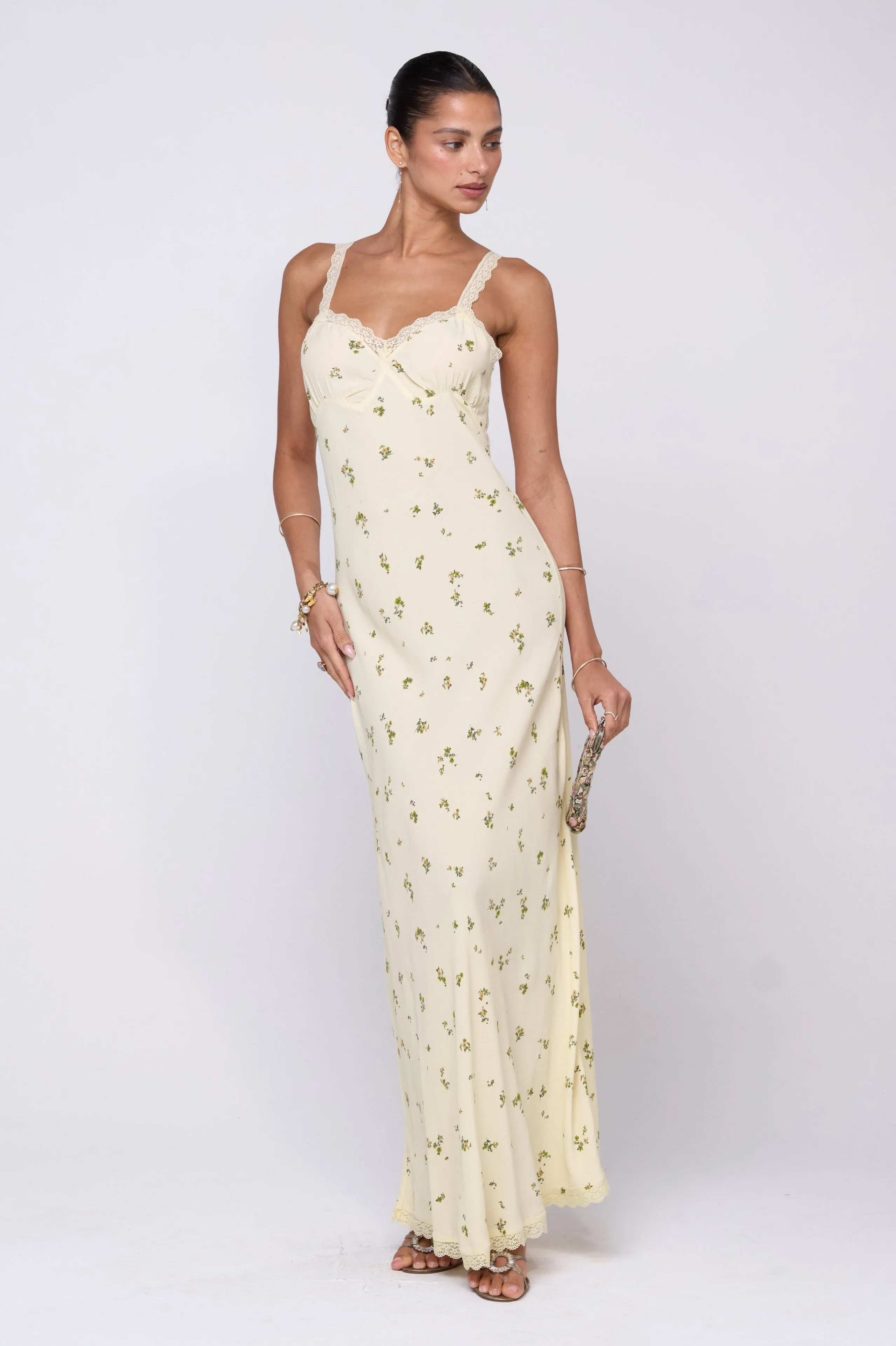 Anais Dress in Beurre Comfortable and Soft