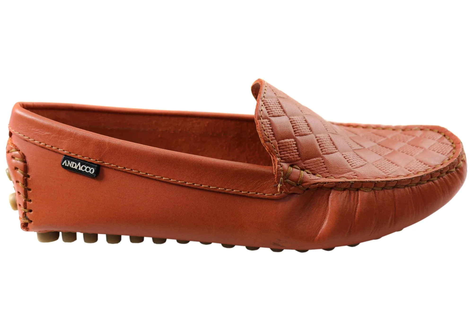 Derby Style Guard Step Andacco Sharon Womens Comfortable Flat Leather Loafers Shoes