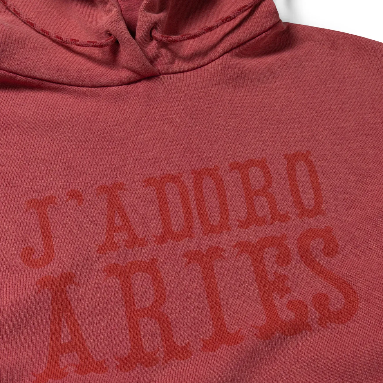 Aries Womens Aged Premium J'adoro Cowboy Hoodie Red Core Style Trendy Wearable