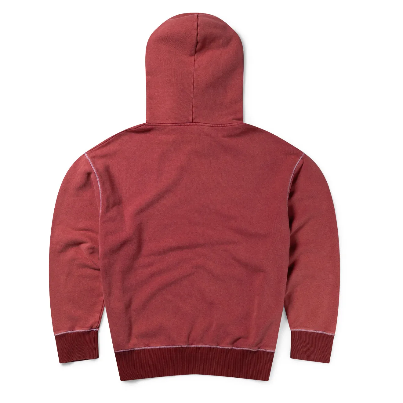 No pockets Aries Womens Aged Premium J'adoro Cowboy Hoodie Red