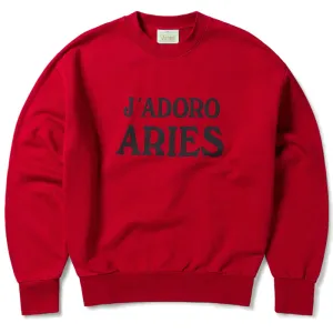 date night look Aries Womens J'Adoro Aries Sweat Red