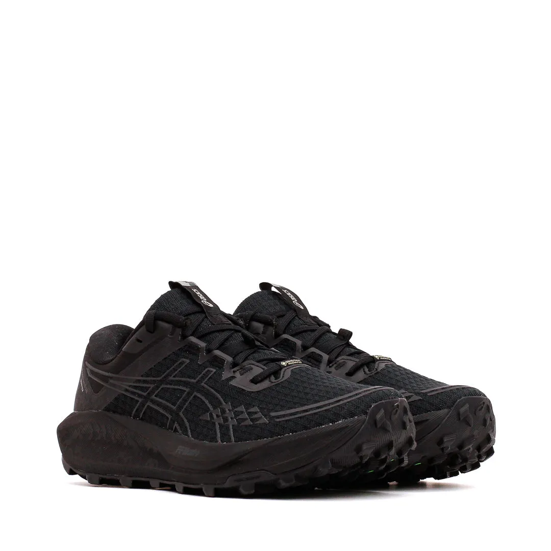 pre - owned shoes Midfoot Shank Asics Men Gel-Trabuco 13 GTX Black Graphite Grey 1011B978-002