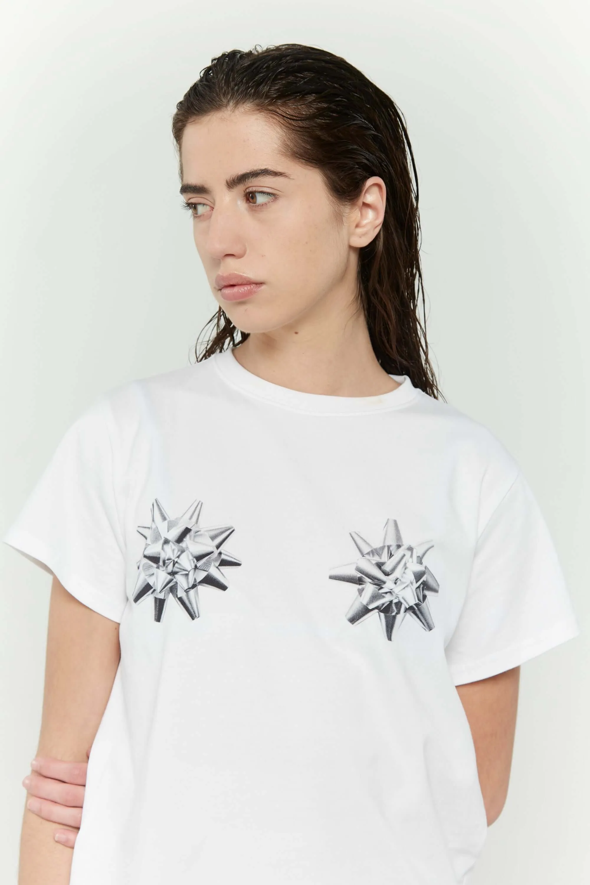 Comfort Wear Fit Bows Boobs Tee