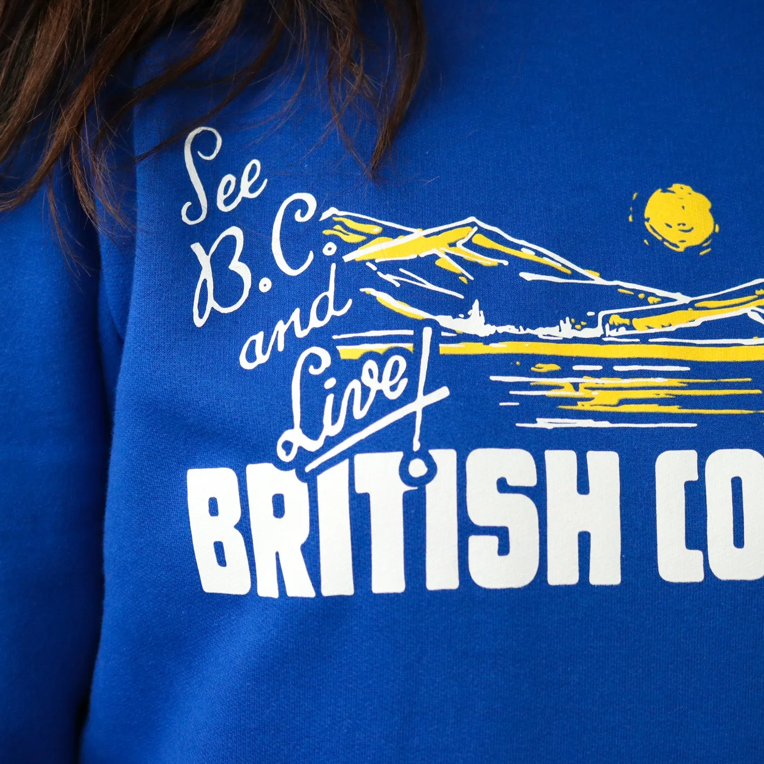 British Columbia Sweatshirt AntiPilling Technology