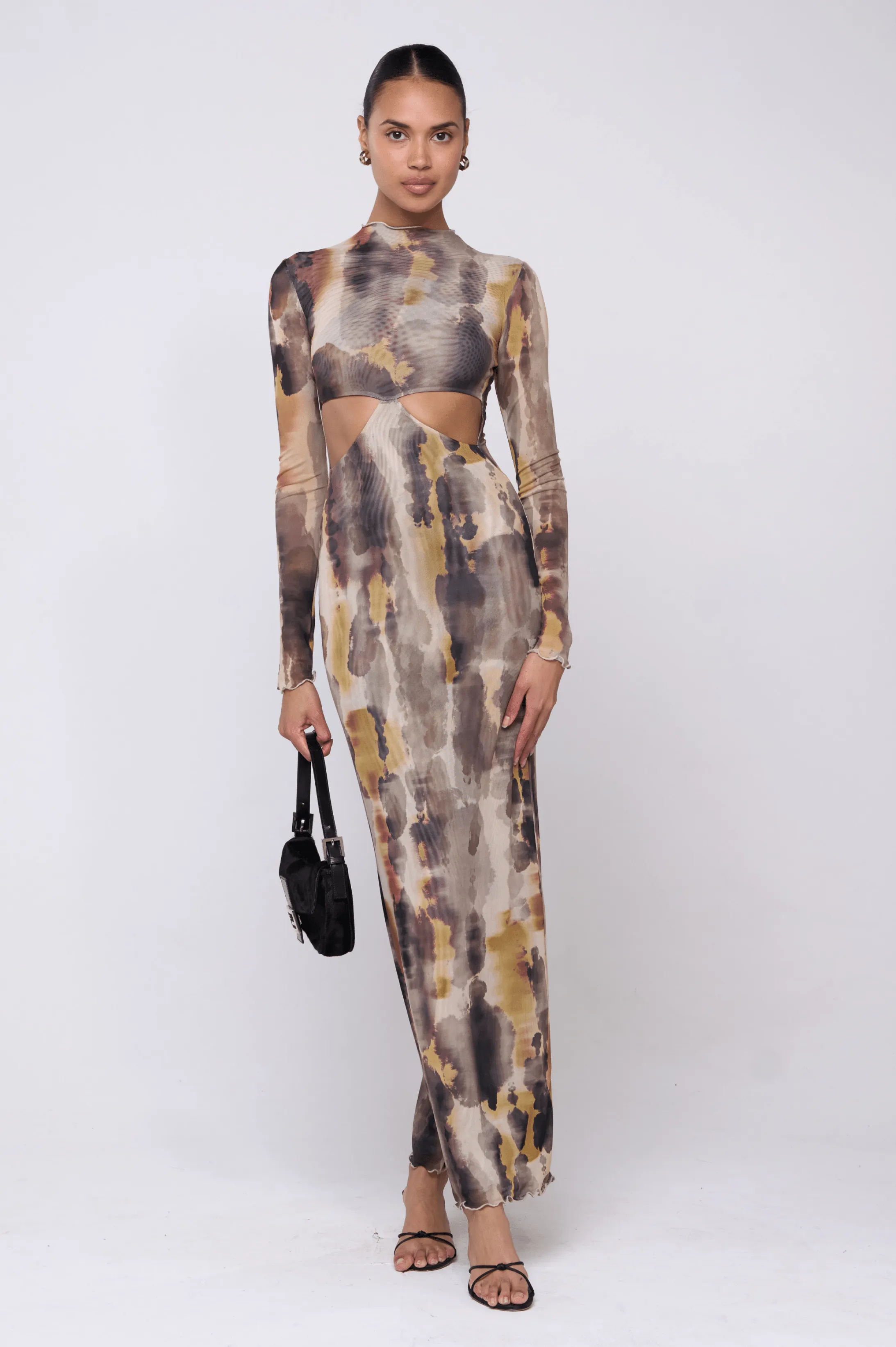 Modern Cut Skin-friendly Audrey Dress in Dusk