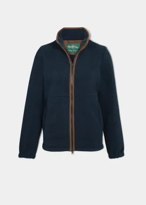 Modern Outfit All weather Aylsham Ladies Fleece Jacket In Dark Navy - Regular Fit