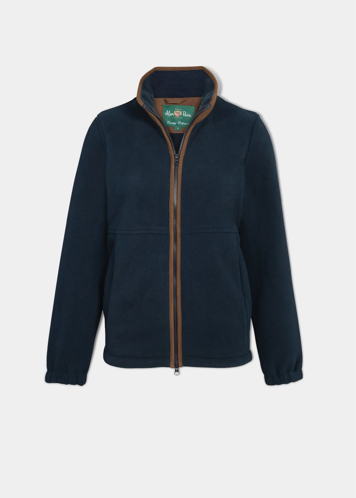 Modern Outfit All weather Aylsham Ladies Fleece Jacket In Dark Navy - Regular Fit