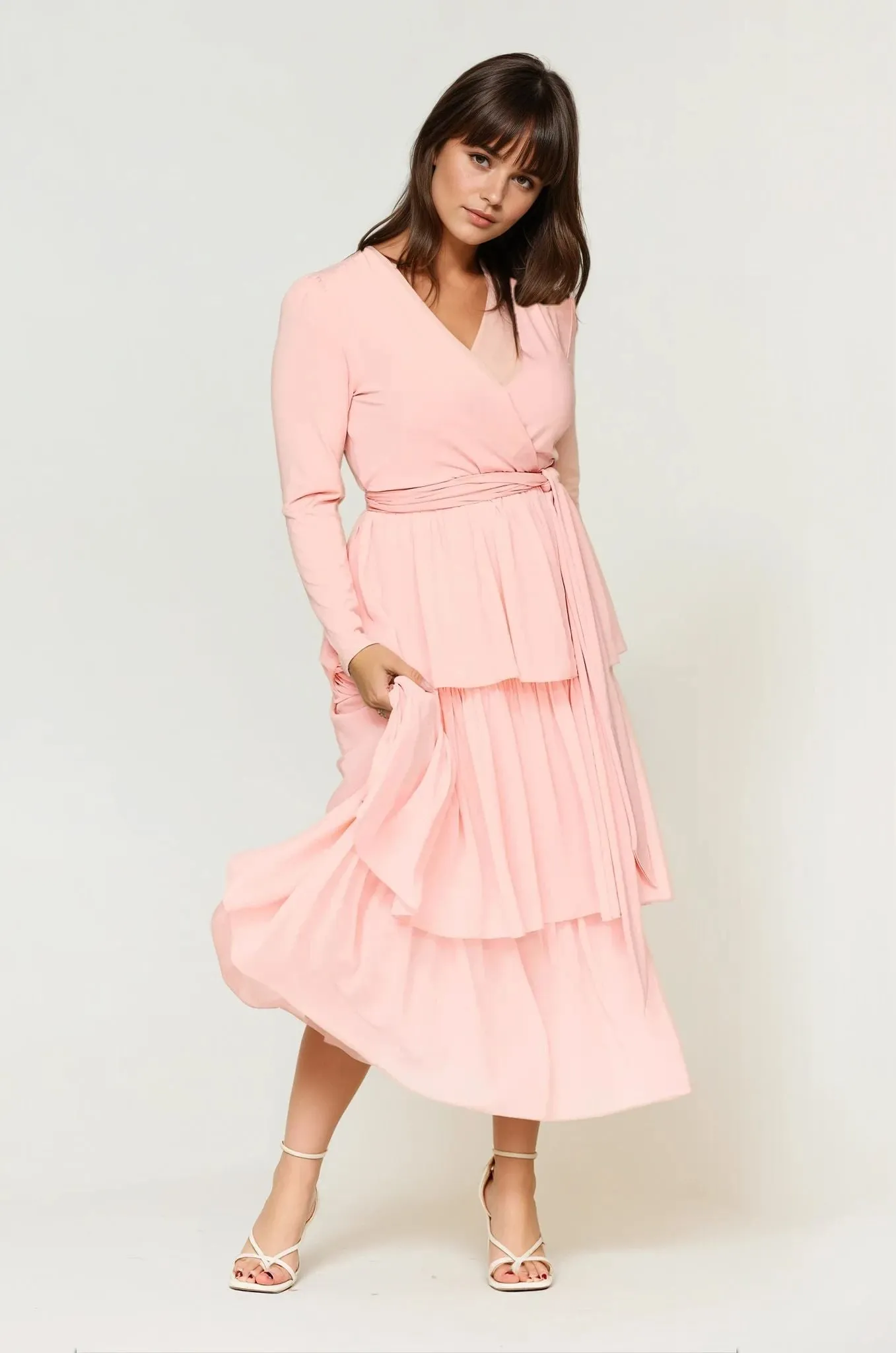 Art Inspired Olivia Dress Pink