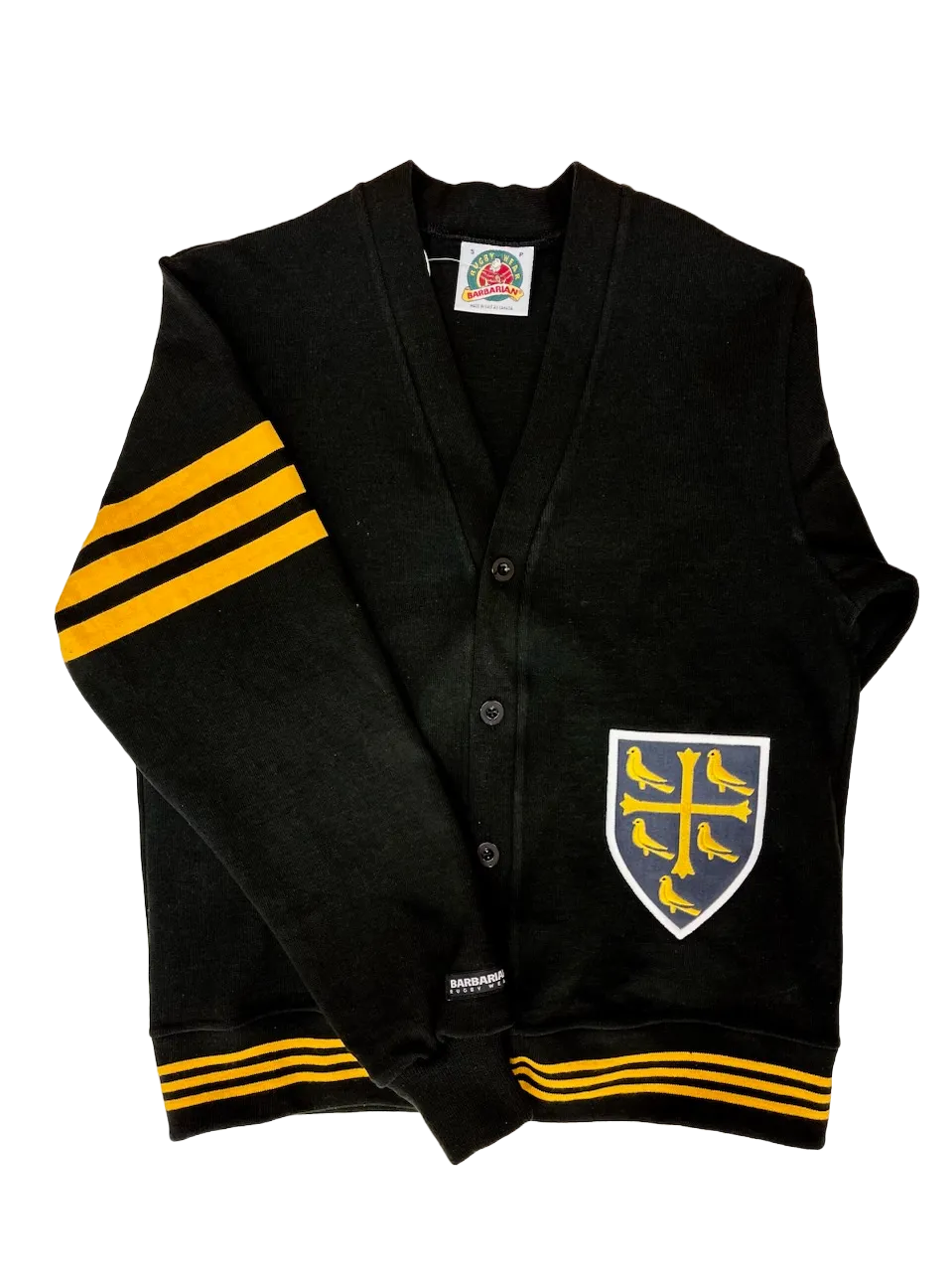 Cozy Street Style Barbarian Letterman Cardigan