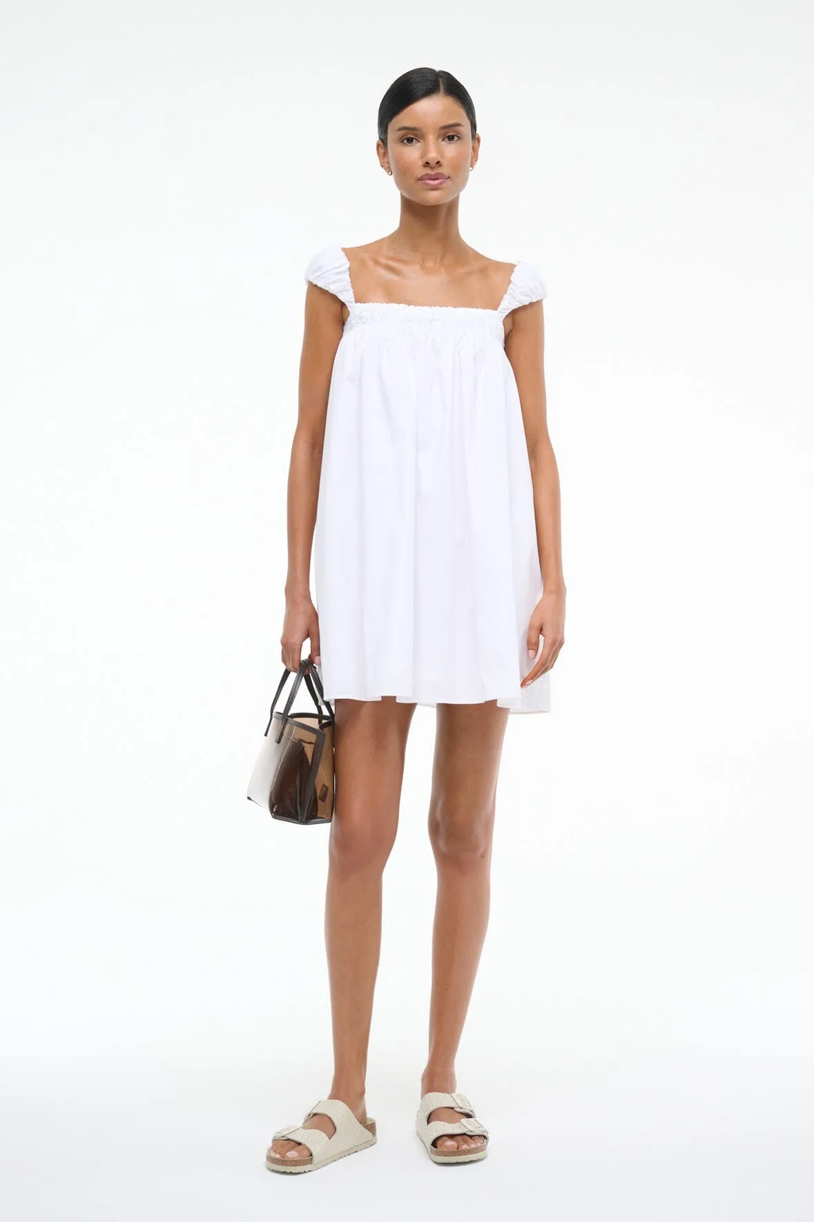 Elegant holiday wear Casual Mode BEAU DRESS | WHITE