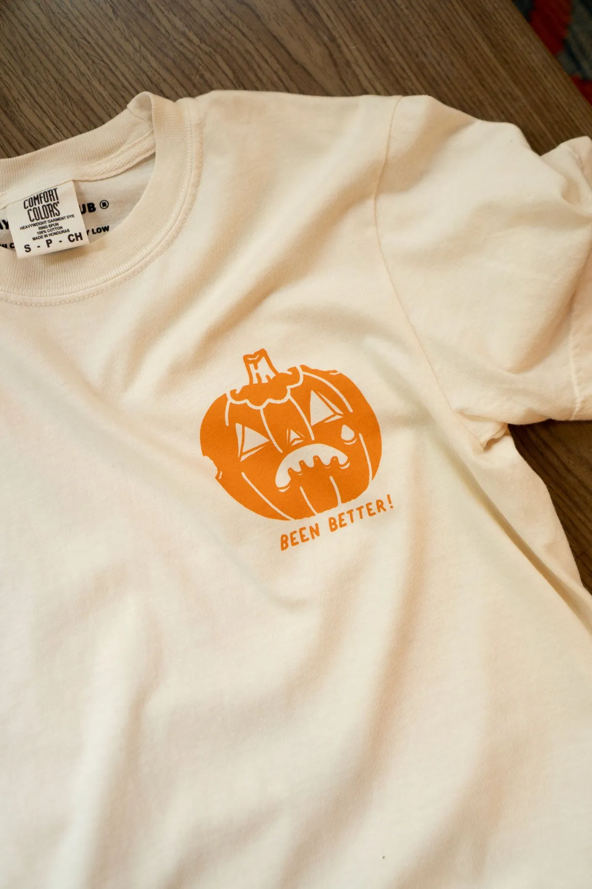 Classic Chic Moisture Wicking Technology Been Better (Pumpkin)T-Shirt