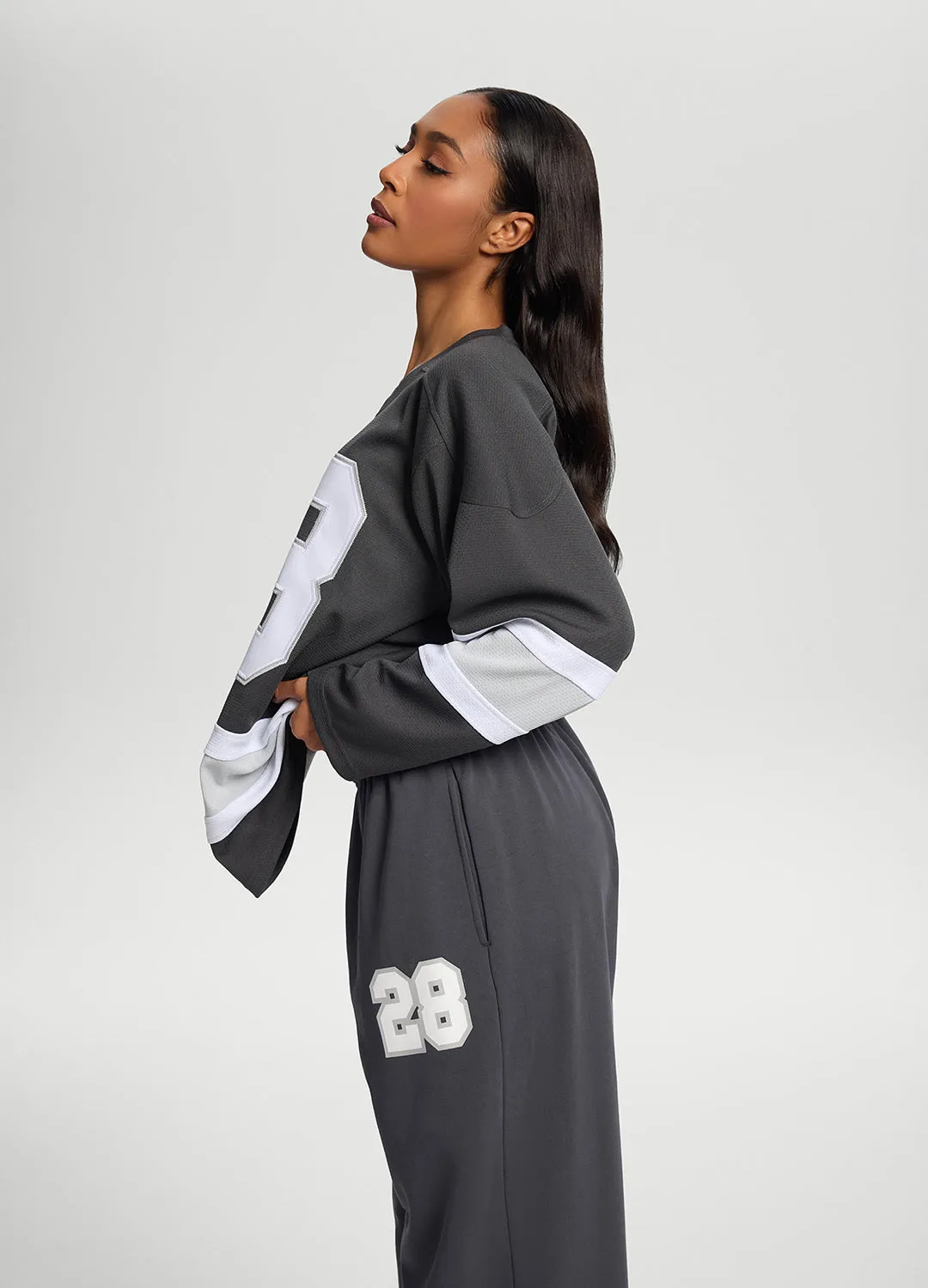 Lace trim Better League Hockey Jersey