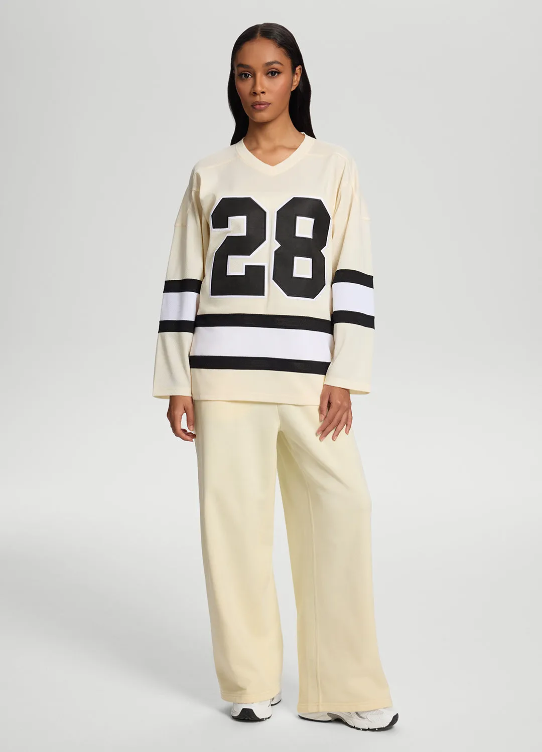 Better League Hockey Jersey Boat neck style Plus size clothing