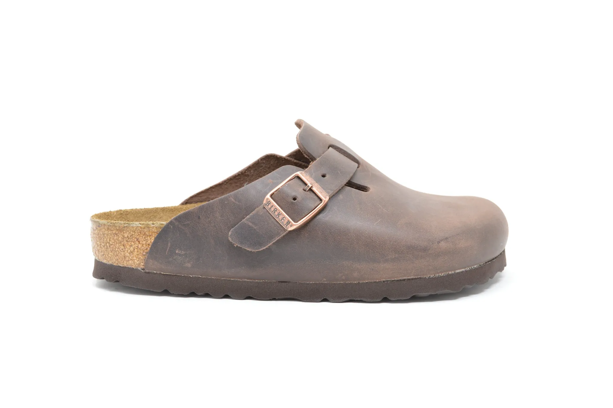 BIRKENSTOCK Boston Oiled Leather Urban Flexibility Balanced Fit