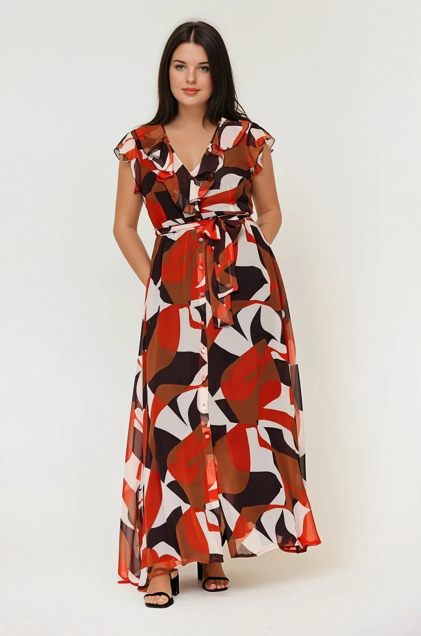 Birkin Casa Clay Maxi Dress - Clearance Sale Summer Air