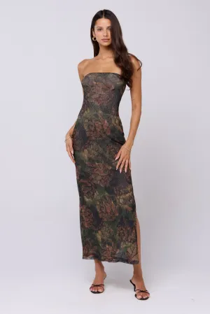 Demi Dress in Autumn Smart Cut