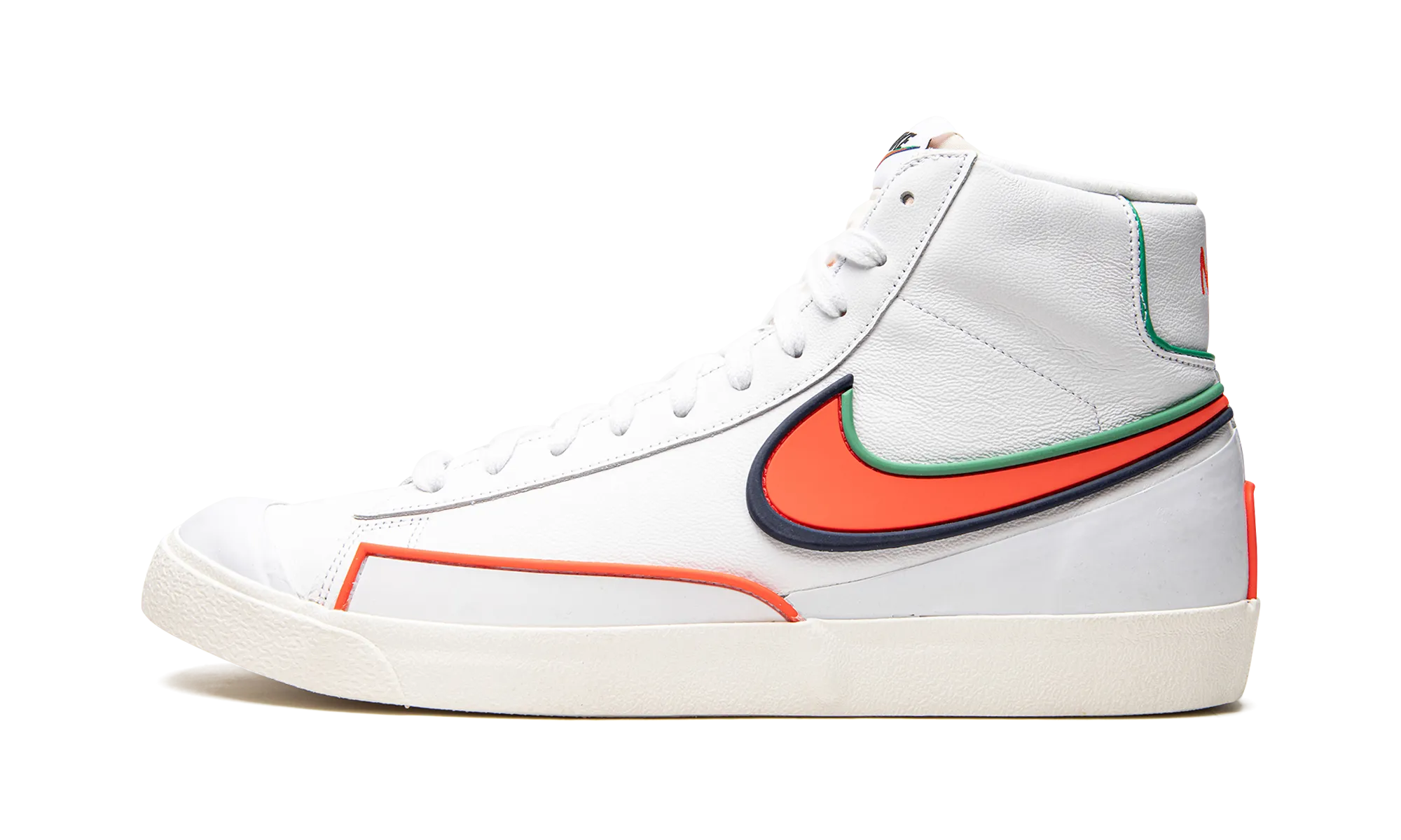 running for a way to stay connected to the community Multi Layer Compound Blazer Mid '77 Infinite