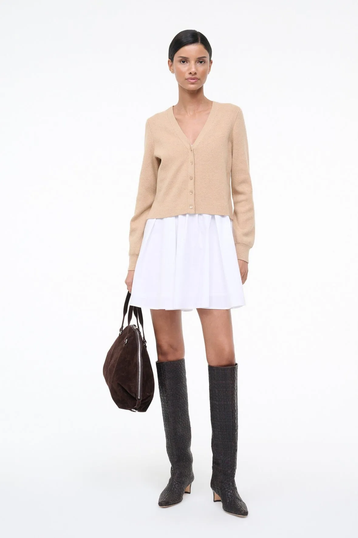 MILO DRESS | WHEAT WHITE Subtle Flow