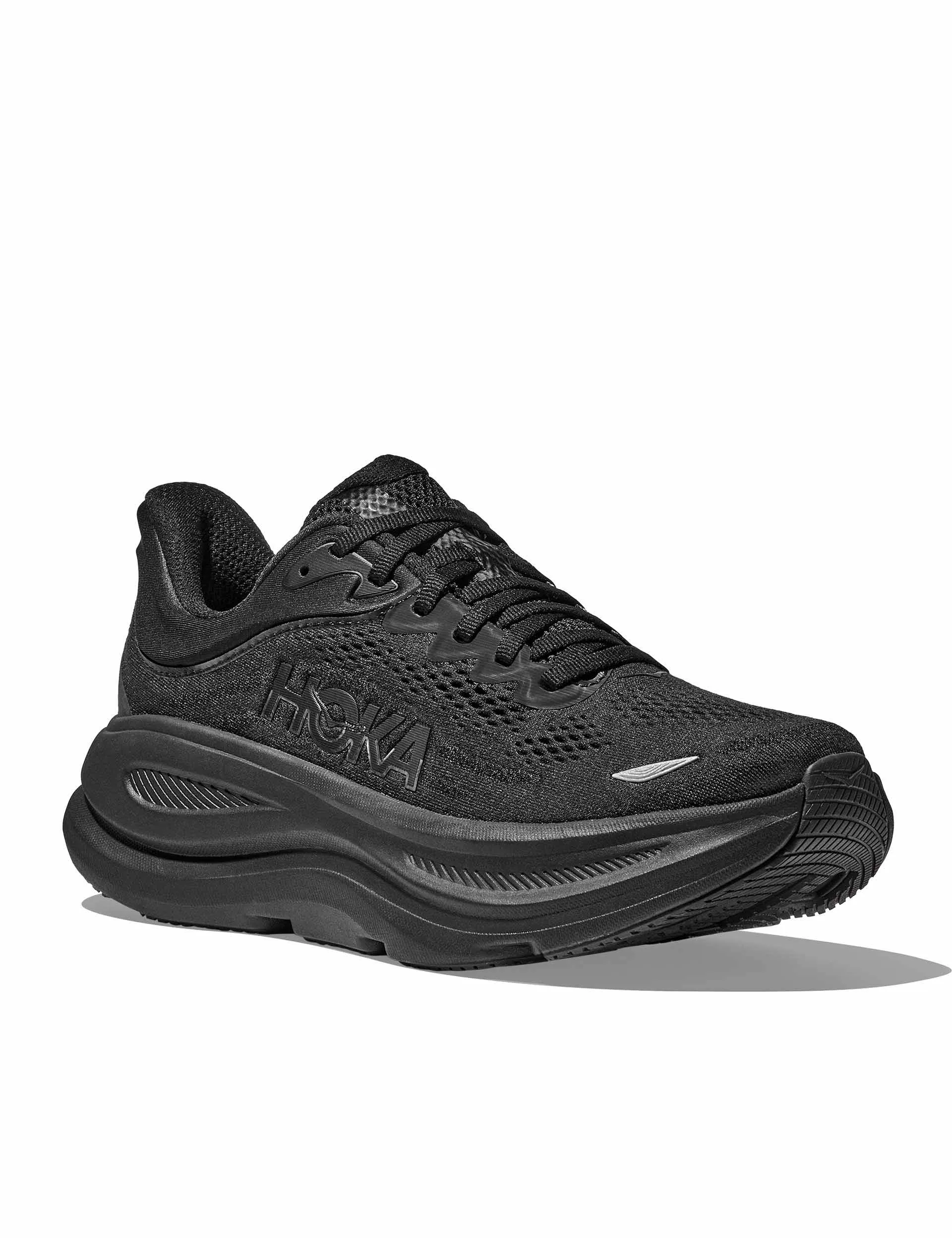 Bondi 9 - Black high - end running shoes