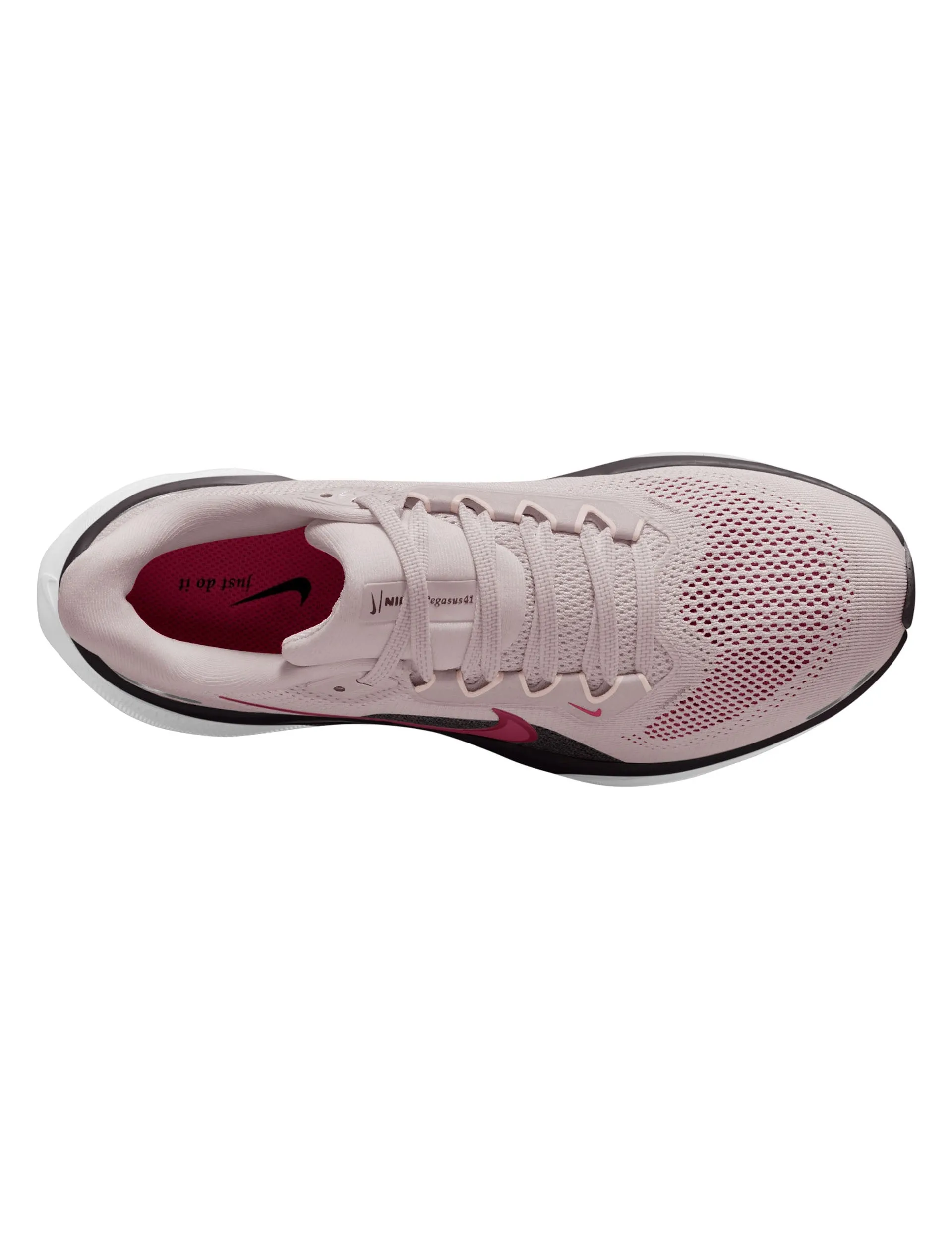 short - distance run Pegasus 41 Shoes - Platinum Violet/Sweet Beet/Off Noir