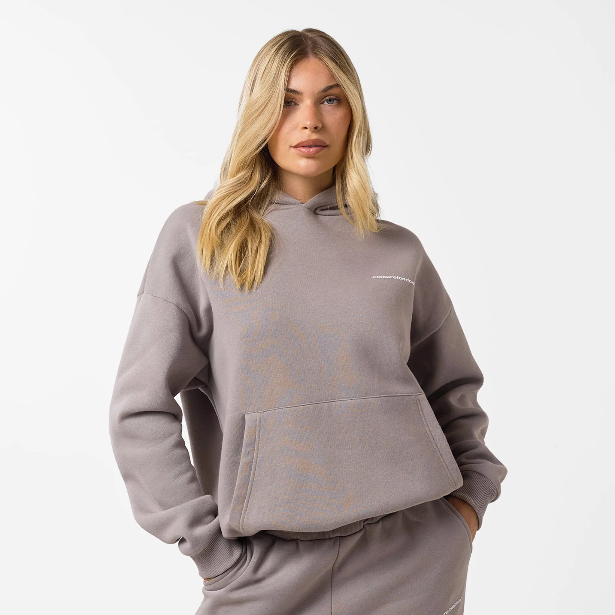 Core Logo Hoodie | Pebble product ring elegance Best-selling