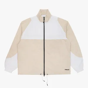 Breeze Jacket White Wrinkle Free Fabric Ventilated Back Panel