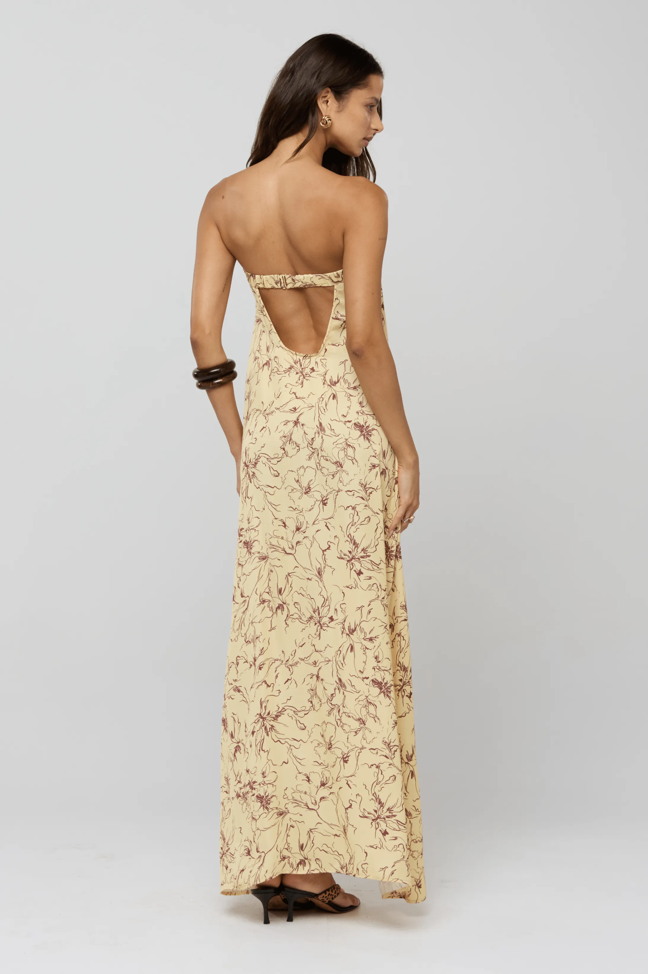 Casual Vibes Ophelia Maxi Dress in Butterscotch