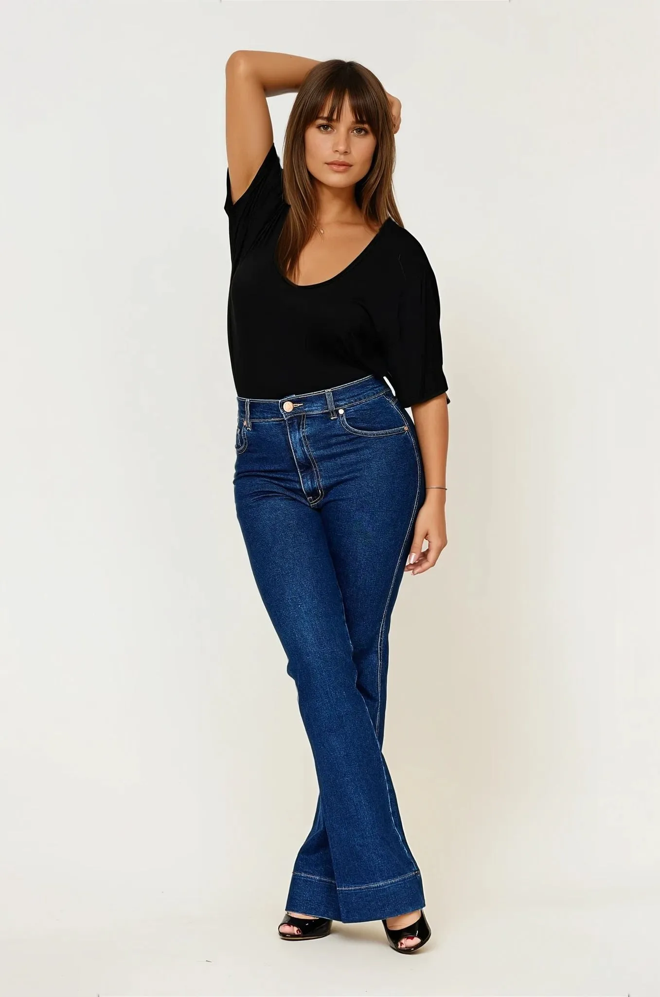 Brooke Jean Indigo Comfort Fit Design