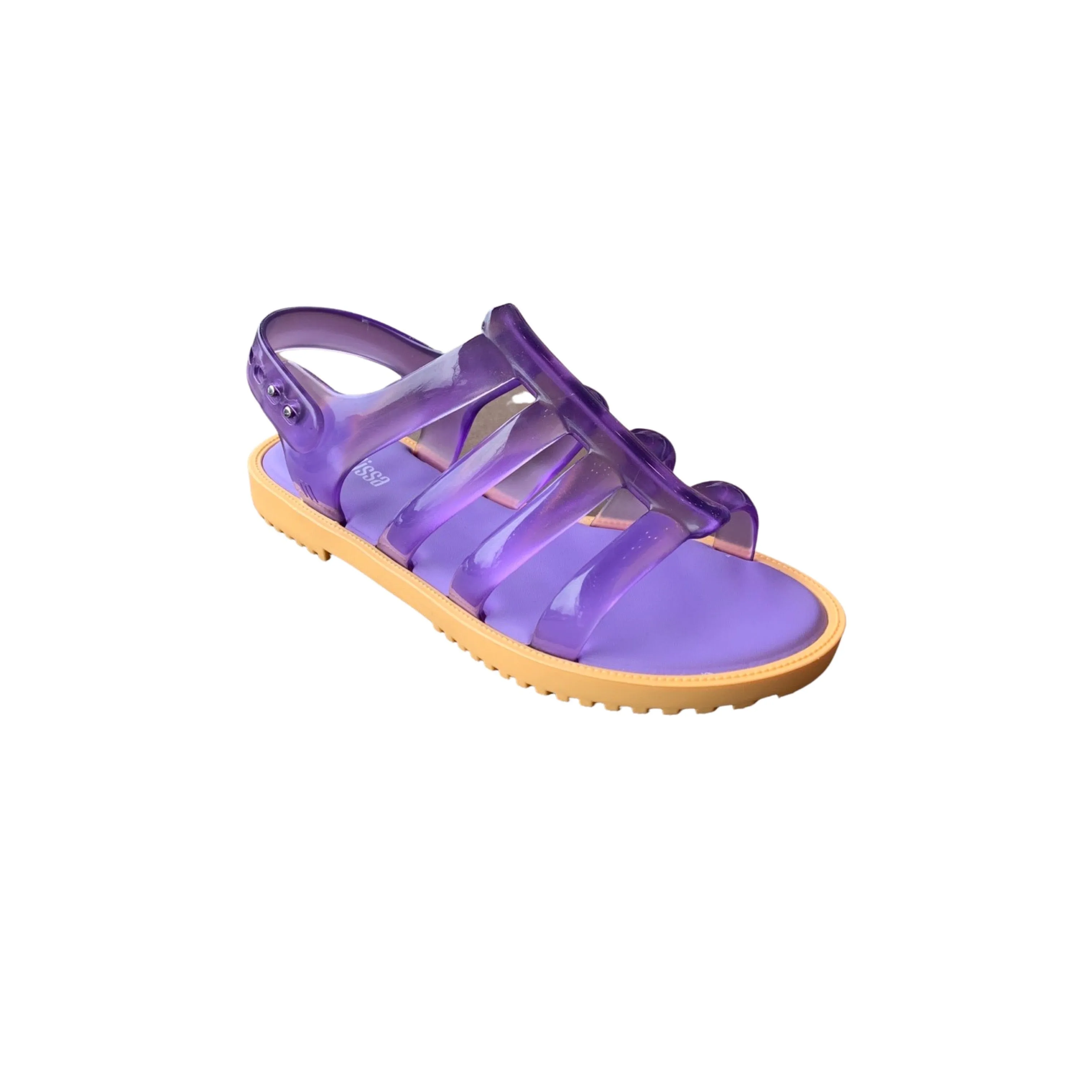 Wet Land Bubble Lilac/Yellow Sandal
