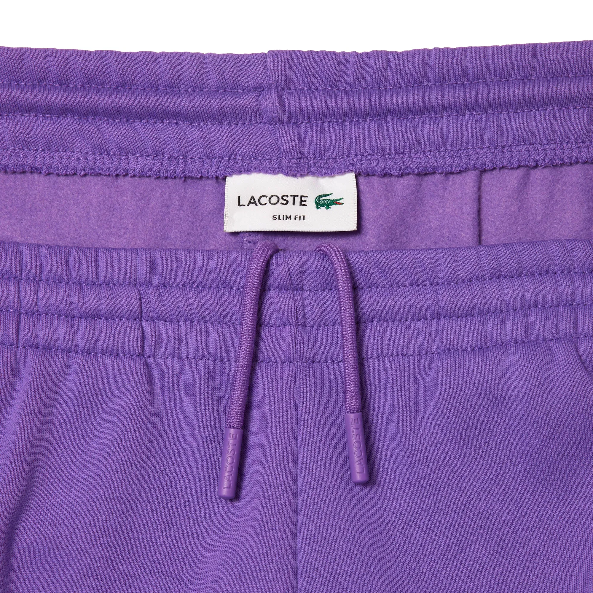 Quick Access Pockets Lacoste Fleece Jogger XH9624 - Burdock Purple