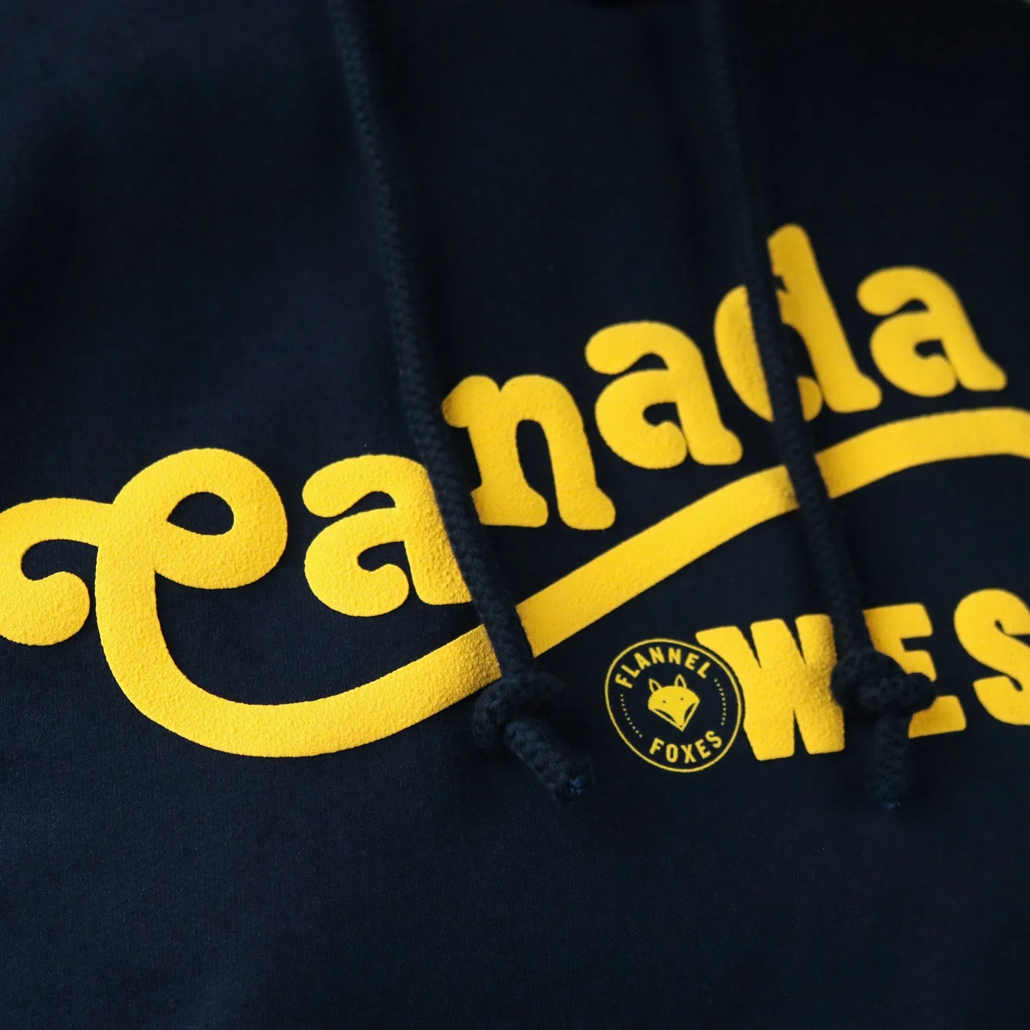 Canada West Hoodie Sheer Fit Teacher Chic